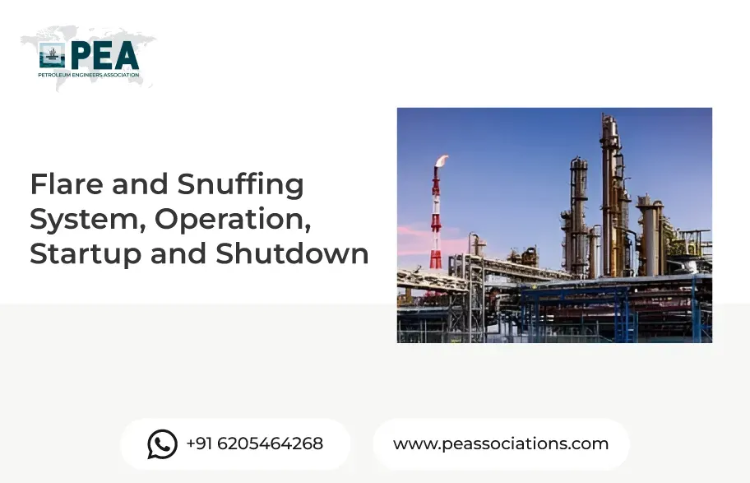 Flare and Snuffing System, Operation, Startup and Shutdown